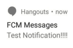 Hangouts FCM Messages Test Notification!!!! or Test Notificationsss!!! suspicious message.PNG